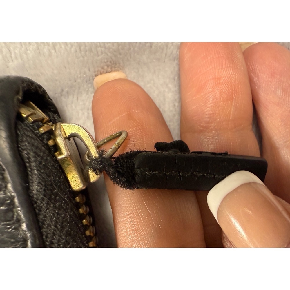 Gucci‎ Black Leather Interlocking G Zip Wallet - Picture 6 of 16
